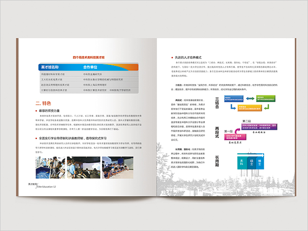 中国科学技术大学招生简章--合肥大学宣传册设计